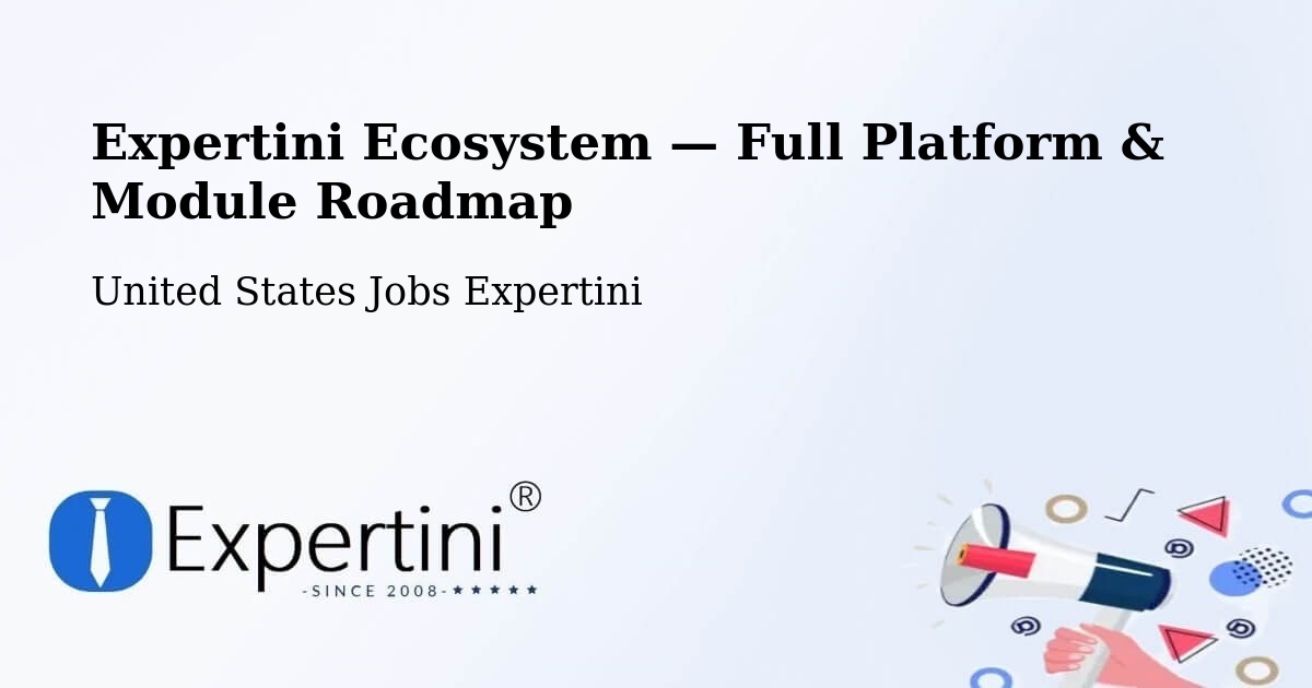 Expertini Ecosystem — Full Platform & Module Roadmap – Burnham